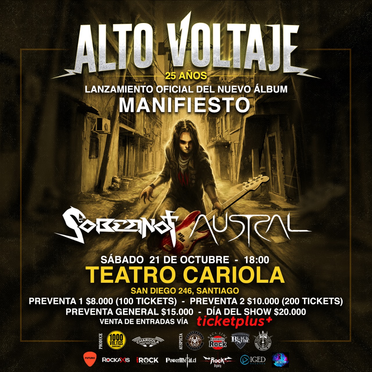 Alto Voltaje: ''Hoy es nuestro mejor momento''